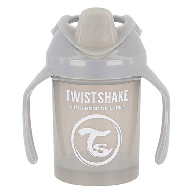 Twistshake Mini Sippy Cup 4+ Months 240ml Pastel Grey