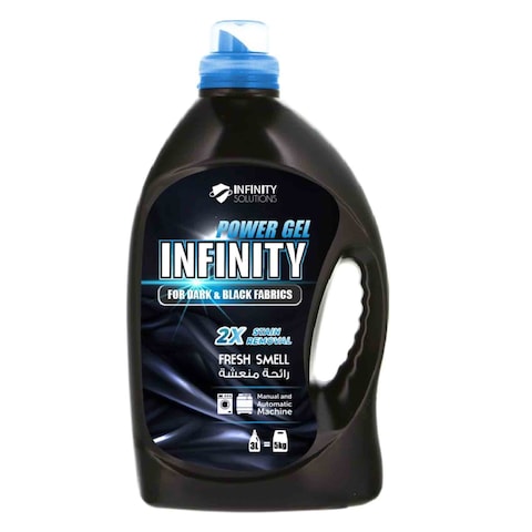 Infinity Solution Power Gel Black Laundry Detergent 3L