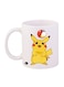Bp Pokemon Printed Mug White/Red/Yellow 12Ounce