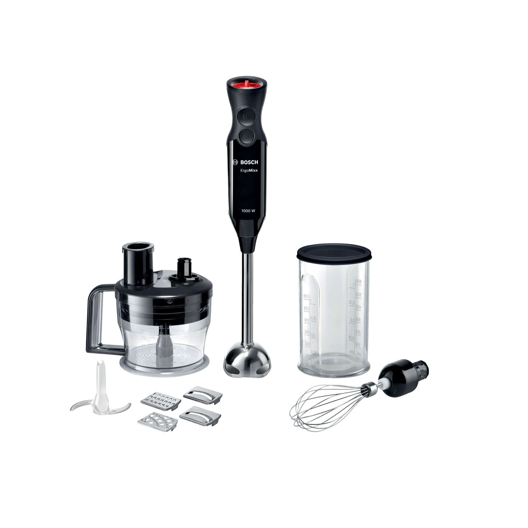 Bosch ErgoMixx Hand Blender 1000W MS62B6190G Multicolour