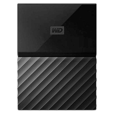 دبليو دي هارد ديسك خارجي محمول ماي باسبورت، 2 تيرابايت - اسود
