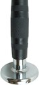 Max Strength Barbel Machine Cable Attachment Pro Grip Revolving Non Slip Handle Bar Pro Grip Revolving Pull Down Lat Bar-Silver, For Bicep Tricep