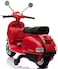 Megastar Licensed Ride On Vespa Scooty 12 V, Red