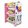 Super Girl Toy Storage with 3Bins -  Multicolour
