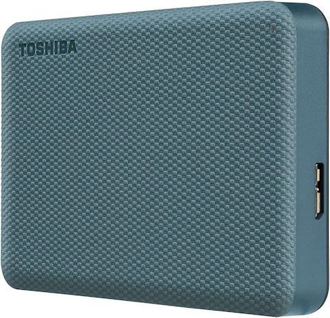 Toshiba Canvio Advance 4TB Portable External Hard Drive USB 3.0 - Green