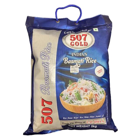 Lal Qilla 507 Gold Indian Basmati Rice - 5kg