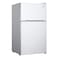 evvoli Top Mount Refrigerator, 100 Liters, Adjustable Leg, Interior light, Defrost type, EVRFM-100W