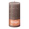 Bolsius Rustic Pillar Candle, Taupe, 200/100mm