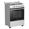 Hisense 4 Burners Gas Cooker HFG60121X Silver