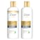 Dove Hair Therapy Itchy Scalp Relief Anti Dandruff Shampoo 400ml With Conditioner 400ml White