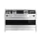 Smeg Classica 7 Burner Gas Cooker A5-81 150x60cm Silver