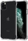 Spigen - iPhone 11 Pro MAX Rugged Crystal cover/case - Crystal Clear