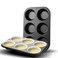 Generic 6 Grid Muffin Cake Mould