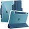 Spigen Ultra Hybrid Pro designed for iPad Air 5th Generation Case (2022) / iPad Air 4th Generation Case (2020) 10.9 inch with Pencil Holder - Teal Blue