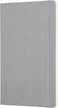 Collins Debden Clementine Grey A5 Slim Ruled Notebook - Flexible Notebook Journal with Soft Touch Leathergrain Cover, 210x126mm