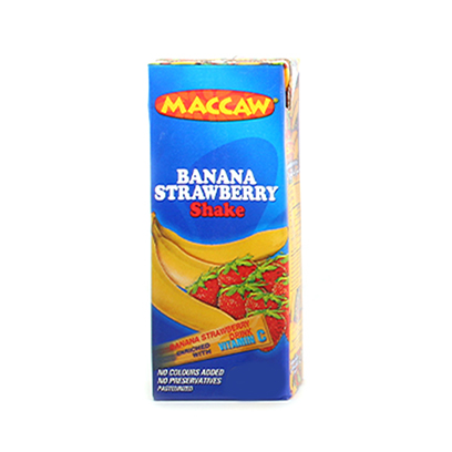 Maccaw Juice Strawberry And Banana 125ML