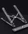 The Mohrim Ergonomic Foldable Height Adjustable Aluminum Portable Adjustable Laptop Stand