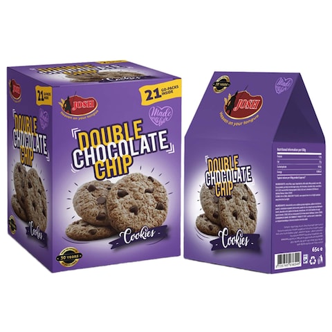 Josh Double Chocolate Cookies 65g