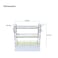 Life Smile Stainless Steel Dish Rack  - 3 Tier with Utensils and Glass Holder   Long Lasting and Durable