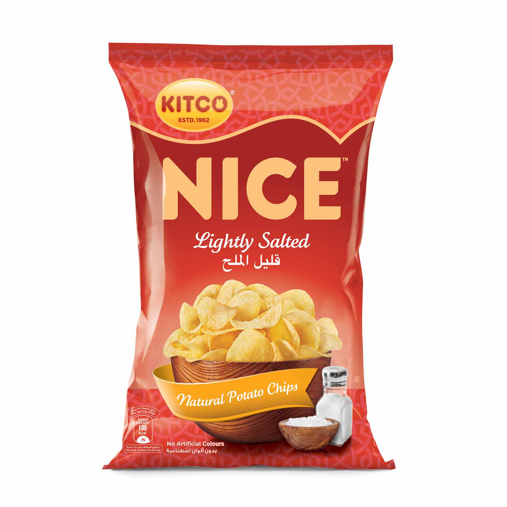 Kitco Nice Lightly Salted Potato Chips 170g