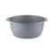 Gab Plastic Basin With Handles 8L, Silver