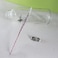 Aiwanto Glass Dip Pen Vintage Handmade Glass Signature Pen Elegant Crystal Dip Sign Pen Great Gift Red