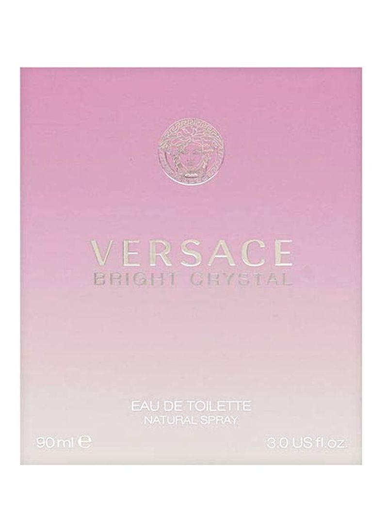 Versace Bright Crystal Eau De Toilette For Women - 90ml