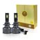 Tobys TF150 H4 2 Pieces 300W/Pair Original Tested LED Headlight Bulb Assembly 30000 Lumens 150W/Piece Xtreme Bright With Color Temperature 6500K