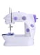Anself Electric Sewing Machine 240V White/Purple
