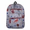 Dea School Backpack - Grey Dinosaur Design