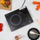 Olsenmark Digital Infrared Cooker- OMIC2279/ Single Cooking Hob, 2000-Watt Burner with Adjustable Temperature, Energy Saving/ Touch and Sensor and Knob Control, 9 Levels, Multi Functions Inc