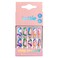 Lottie London Stay Press'd Press-On False Nails With Glue Swirls On Swirls Pack of 30