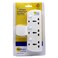 MyChoice 3-Way T-Shape Universal Wall Socket Adapter