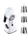 Generic Multi-Functional Vegetable Cutter White/Silver/Black 28 x 14 x 17cm