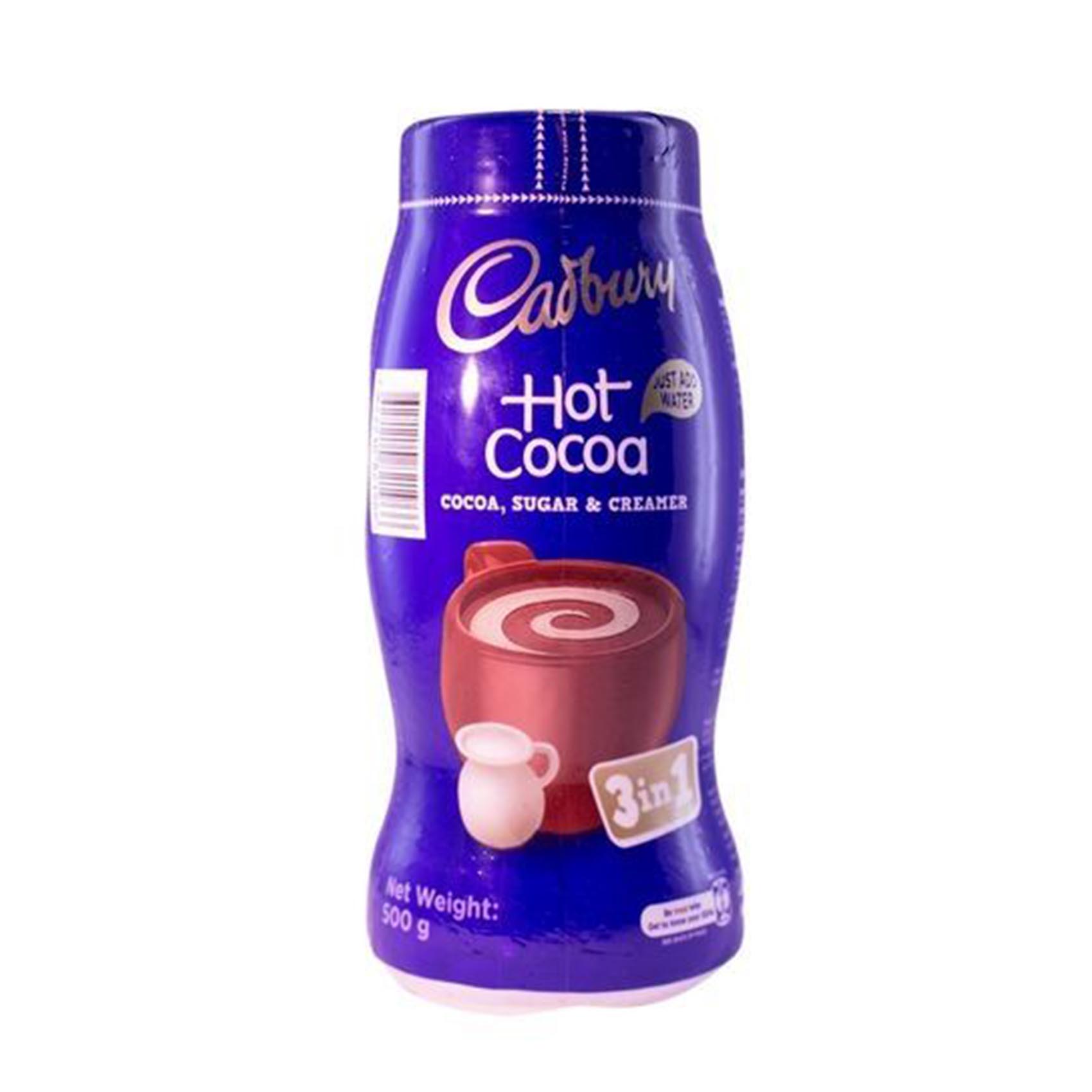 Cadbury 3 In 1 Hot Chocolate Drink Powder 500G