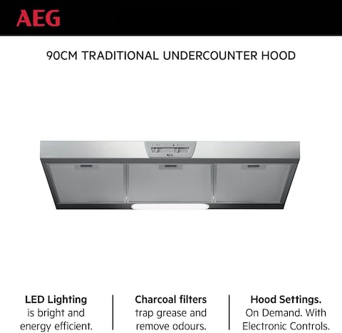 AEG Built-In Cooker Hood, 90cm Size
