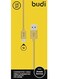 Budi Micro USB Charging Data Cable 1.2meter Mustard Yellow