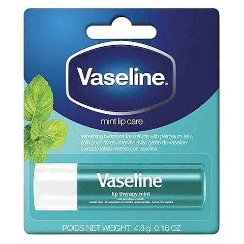 Vaseline Lip Therapy Mint Balm Stick Green 4.8g