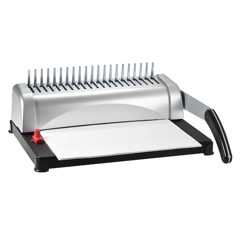 Generic-A4 Paper Puncher Binder 21 Holes Binding Machine 12 Sheets Punching 450 Sheets Binding Office Home Tools