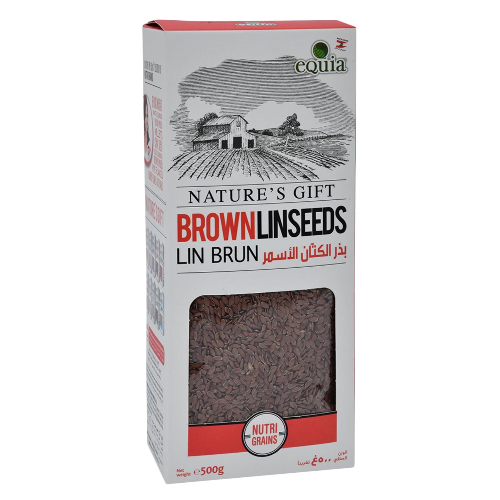 Equia Brown Flax Seed 500g