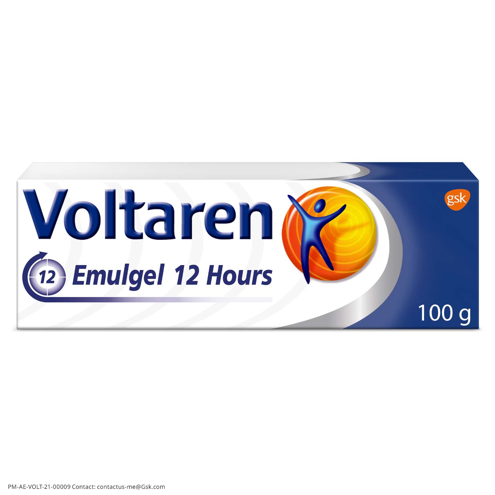 Voltaren Emulgel 12 Hour Muscle Back and Joint Pain relief Diclofenac Diethylamine 23.2 mg/g (2.32%) 100g