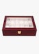 East Lady 12-Slot Watch Display Wooden Box