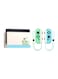 Nintendo New Switch Console, Animal Crossing Edition, Green/Blue