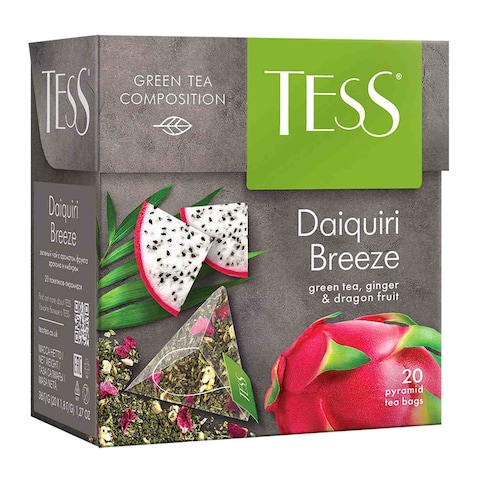 Buy Tess Daiquiri Breeze Green 20 Tea Bags in UAE