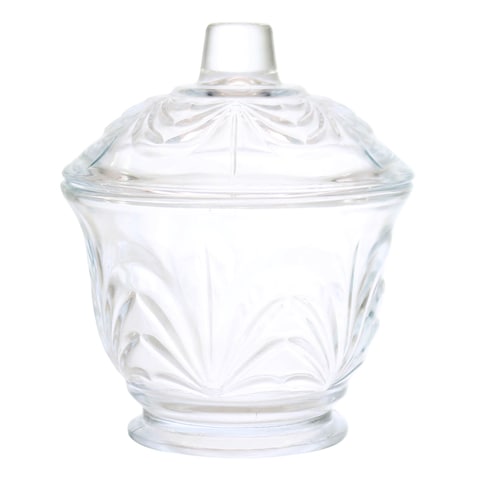 GLASS SUGAR DISH SS#SYD012/2