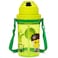 Eazy Kids Water Bottle 500ml wt Straw - Green