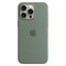 Apple Silicone Case Cover With MagSafe For iPhone 15 Pro Max Cypress