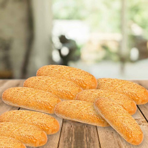 Samoon Bread Sesame 12 Pieces