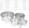 Round Cake Mould Chiffon Cake Baking Pan