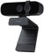 Rapoo C280 2K Webcam USB HD Webcam For Laptops, Built In Omni Directional Dual Noise Reduction Microphone, Wide Angle 360&deg; Rotational- Black